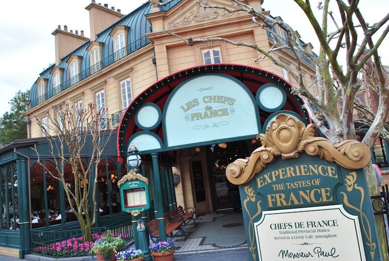 Les Chefs De France Menu And Information Epcot France World Showcase Dining Wdw Kingdom 7757