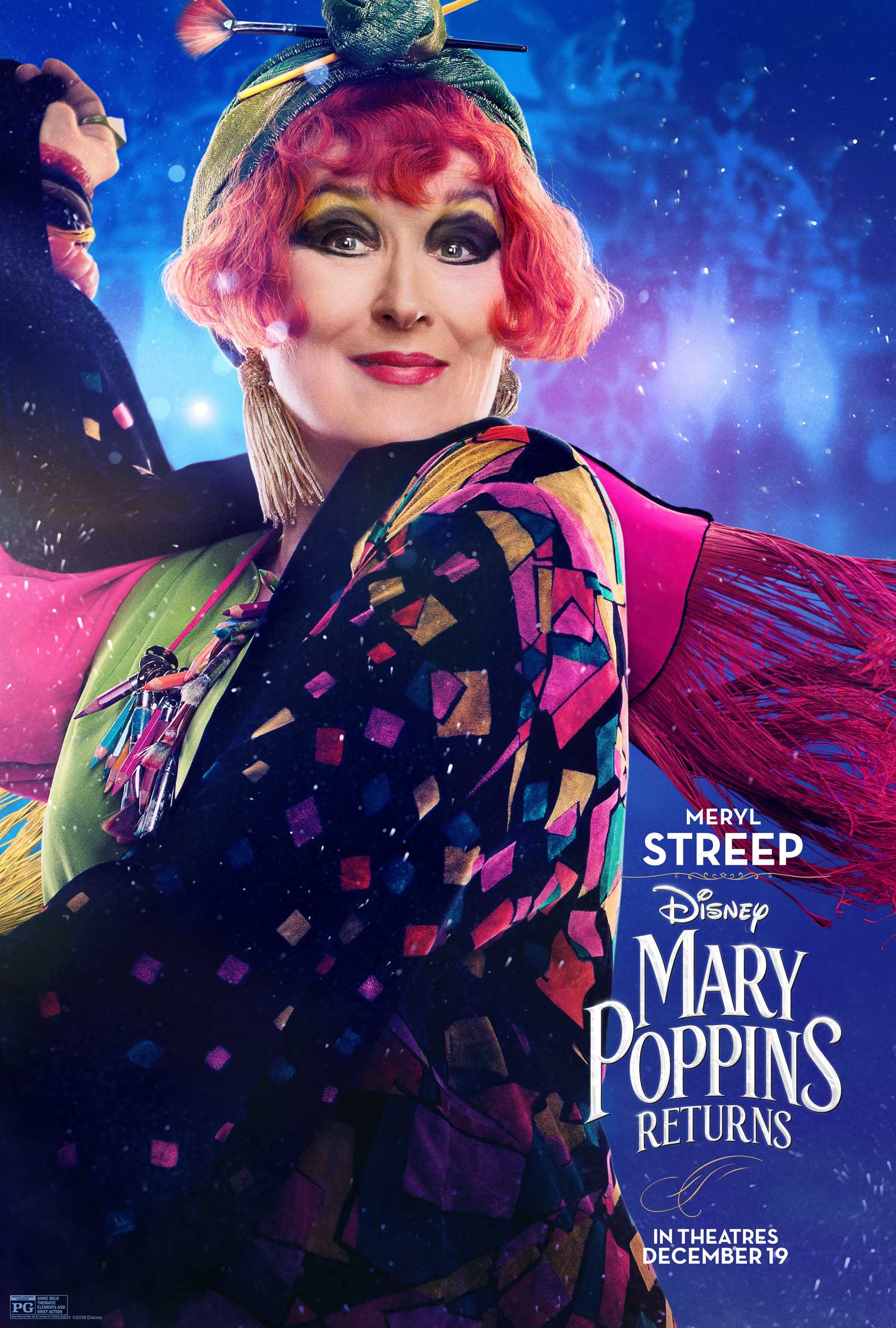 Disney's Mary Poppins Returns Sneak Peak And Character Movie Posters
